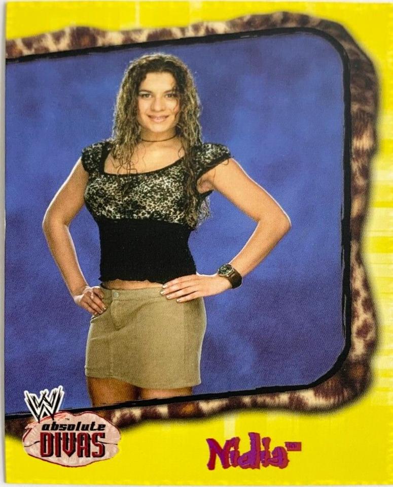Nidia #12 Wrestling Cards 2002 Fleer WWE Absolute Divas