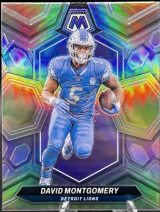 David Montgomery [Silver] #72 Football Cards 2024 Panini Mosaic