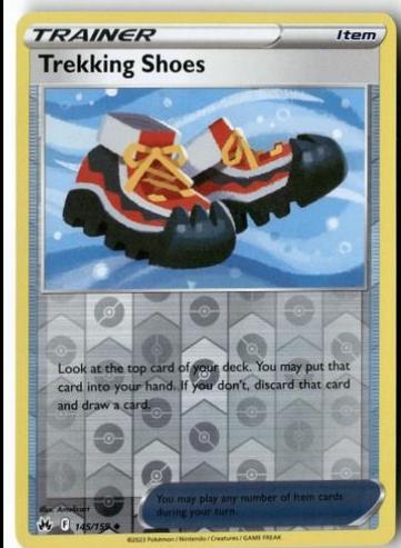 trekking shoes pokemon card value 156/189 - Astral Radiance Trainer Lot - x4 discard that card and draw a card Pokemon Trekking Shoes 156/189 NM
