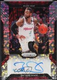 Dwyane Wade #FBDWD Basketball Cards 2018 Panini Prizm Fast Break Autographs