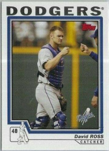 David Ross #555 Baseball Cards 2004 Topps