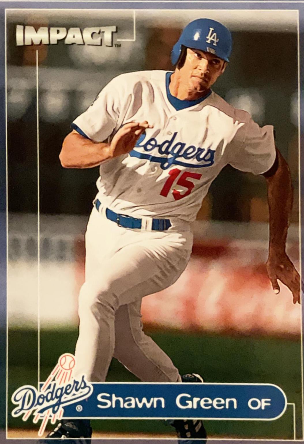 Shawn Green #151 Baseball Cards 2000 Fleer Impact