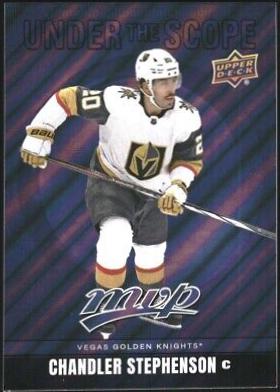 Chandler Stephenson #US-18 Hockey Cards 2024 Upper Deck MVP Under the Scope
