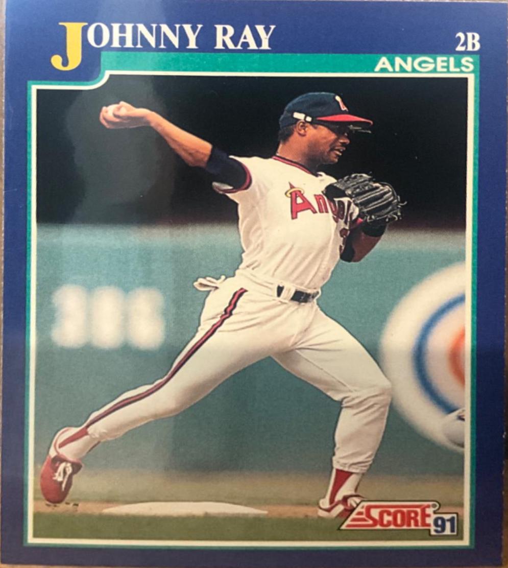 Johnny Ray #31 Baseball Cards 1991 Score