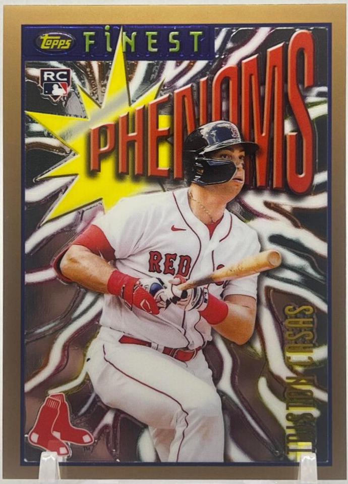 Triston Casas #91 Baseball Cards 2023 Topps Finest Flashbacks