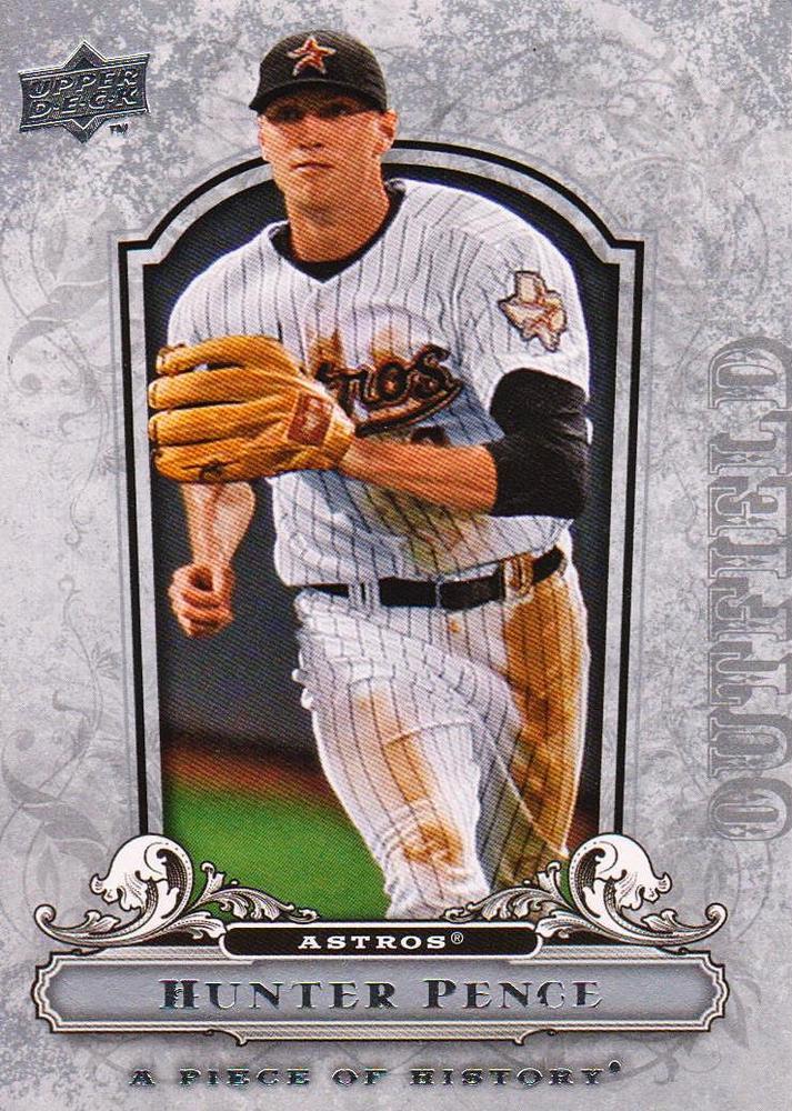 Hunter Pence #43 Baseball Cards 2008 Upper Deck A Piece of History