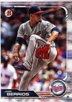 Jose Berrios #37 2019 Bowman Baseball