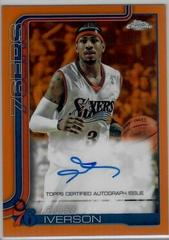 Allen Iverson [Refractor Orange] #TCA-AI Prices | 2025 Topps