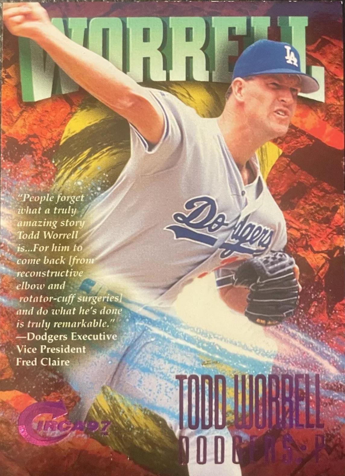 Todd Worrell #96 Baseball Cards 1997 Circa