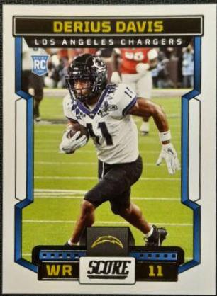 Derius Davis #364 Football Cards 2023 Panini Score