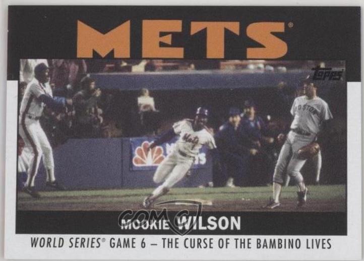 Mookie Wilson #32 2021 Topps Espn Once Upon A Time In Queens Baseball