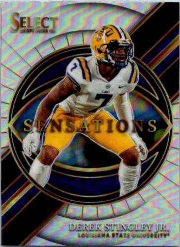 Derek Stingley Jr. #SEDS Football Cards 2022 Panini Select Draft Picks Sensations
