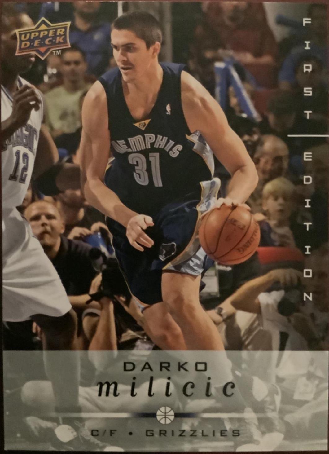 Darko Milicic #86 2008-09 Upper Deck First Edition Basketball