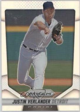 Justin Verlander #34 Baseball Cards 2014 Panini Prizm