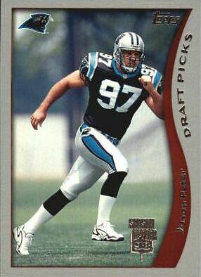 Jason Peter #24 Football Cards 1998 Topps Season Opener