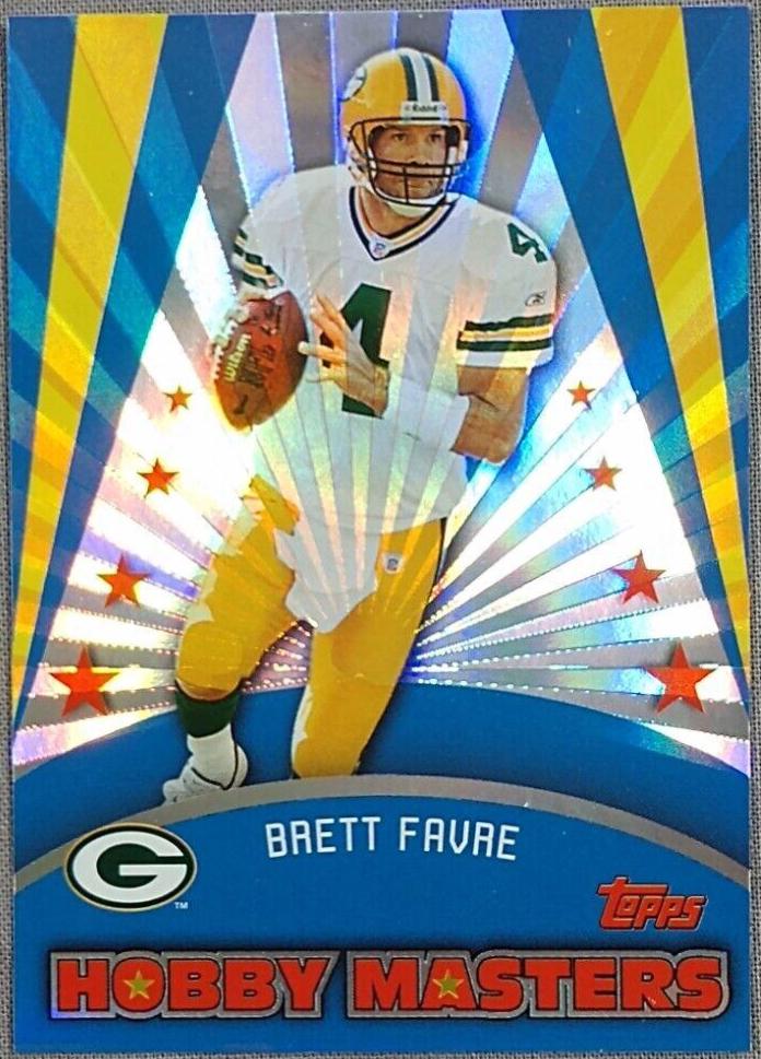 Brett Favre #HM4 Football Cards 2006 Topps Hobby Masters
