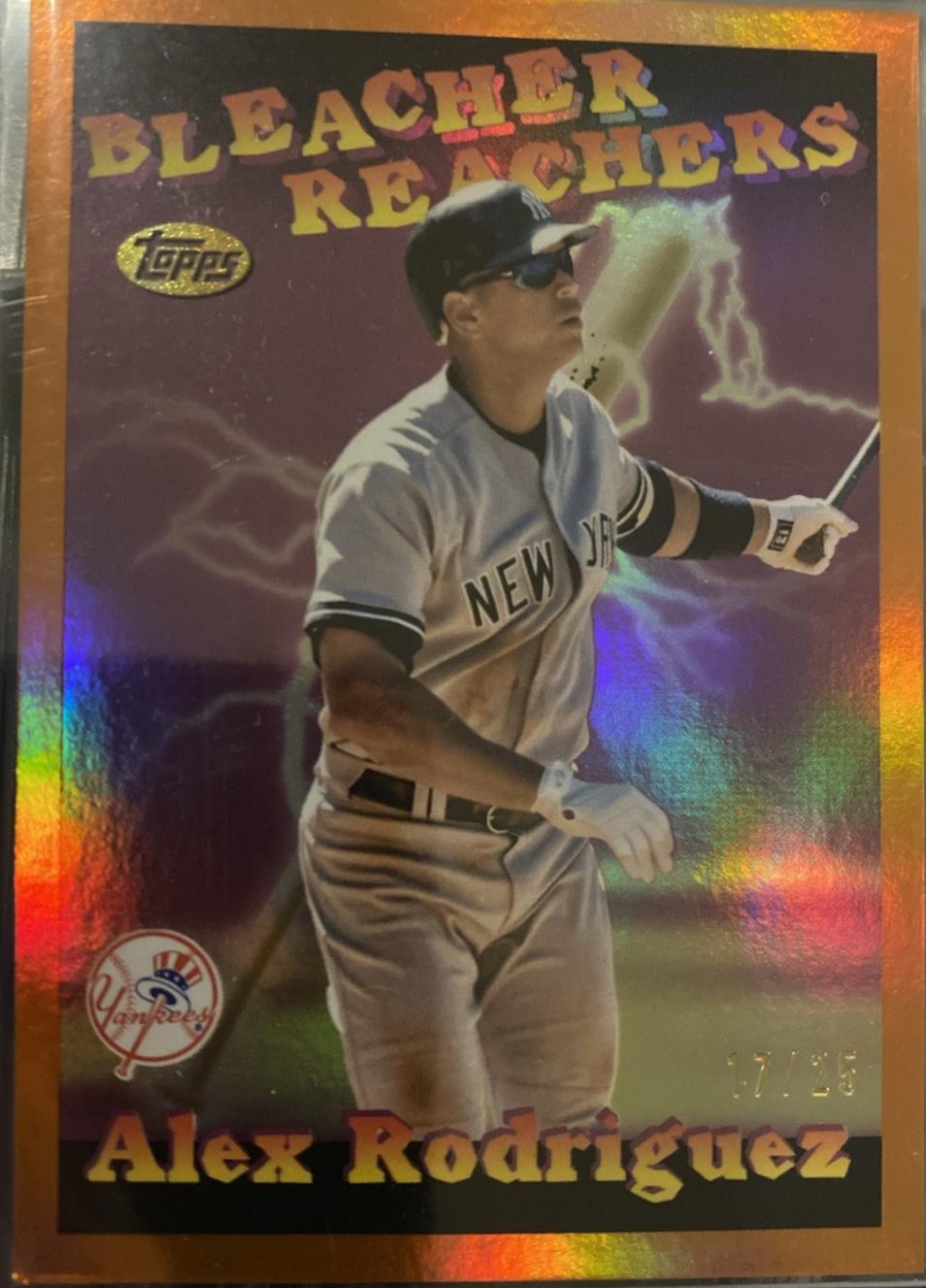 Alex Rodriguez [Orange Foil] #BR-16