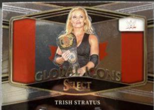 Trish Stratus #7 Wrestling Cards 2022 Panini Select WWE Global Icons