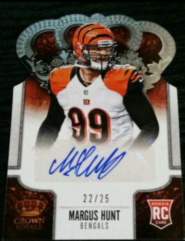 Margus Hunt #165 Football Cards 2013 Panini Crown Royale