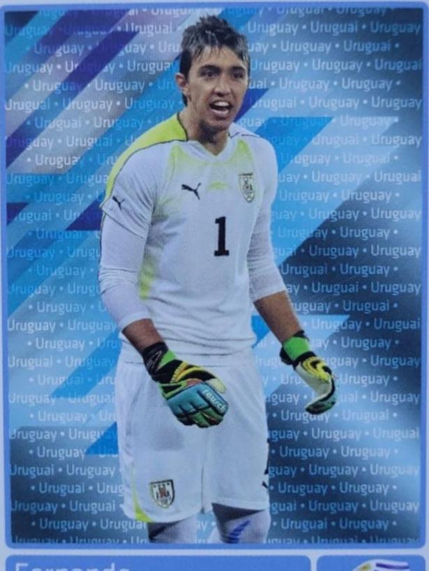 Fernando Muslera #297 Soccer Cards 2011 Panini Copa America Argentina Sticker