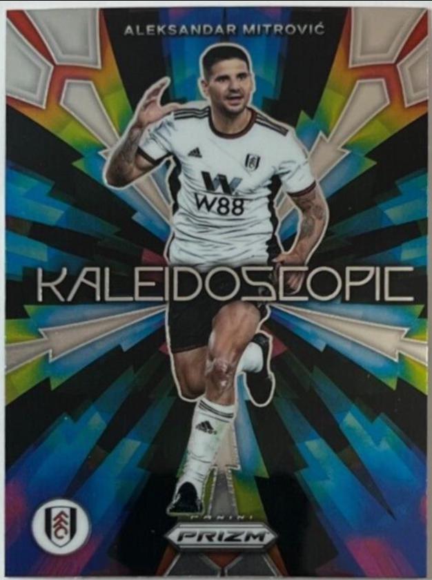 Luke Shaw #6 Soccer Cards 2022 Panini Prizm Premier League Kaleidoscopic