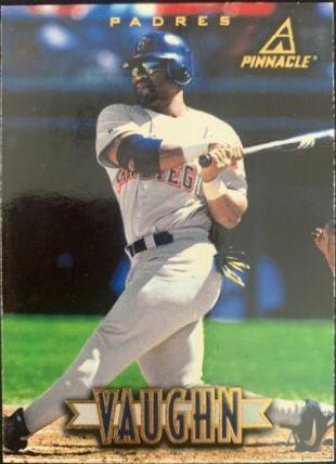 Greg Vaughn #43 Baseball Cards 1997 New Pinnacle