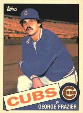 George Frazier #19 Baseball Cards 1985 Topps Tiffany