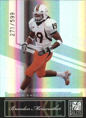 Brandon Meriweather #115 2007 Panini Donruss Elite Football