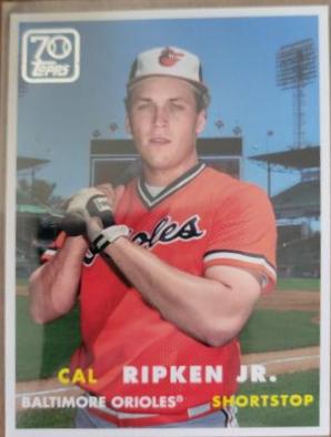 Cal Ripken #70YT-7 Baseball Cards 2021 Topps 70 Years of Baseball