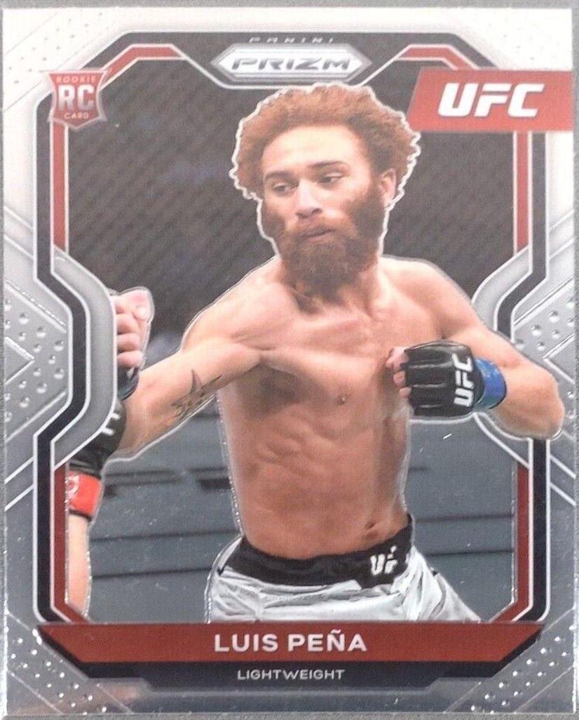 Luis Pena #27 Ufc Cards 2021 Panini Prizm UFC