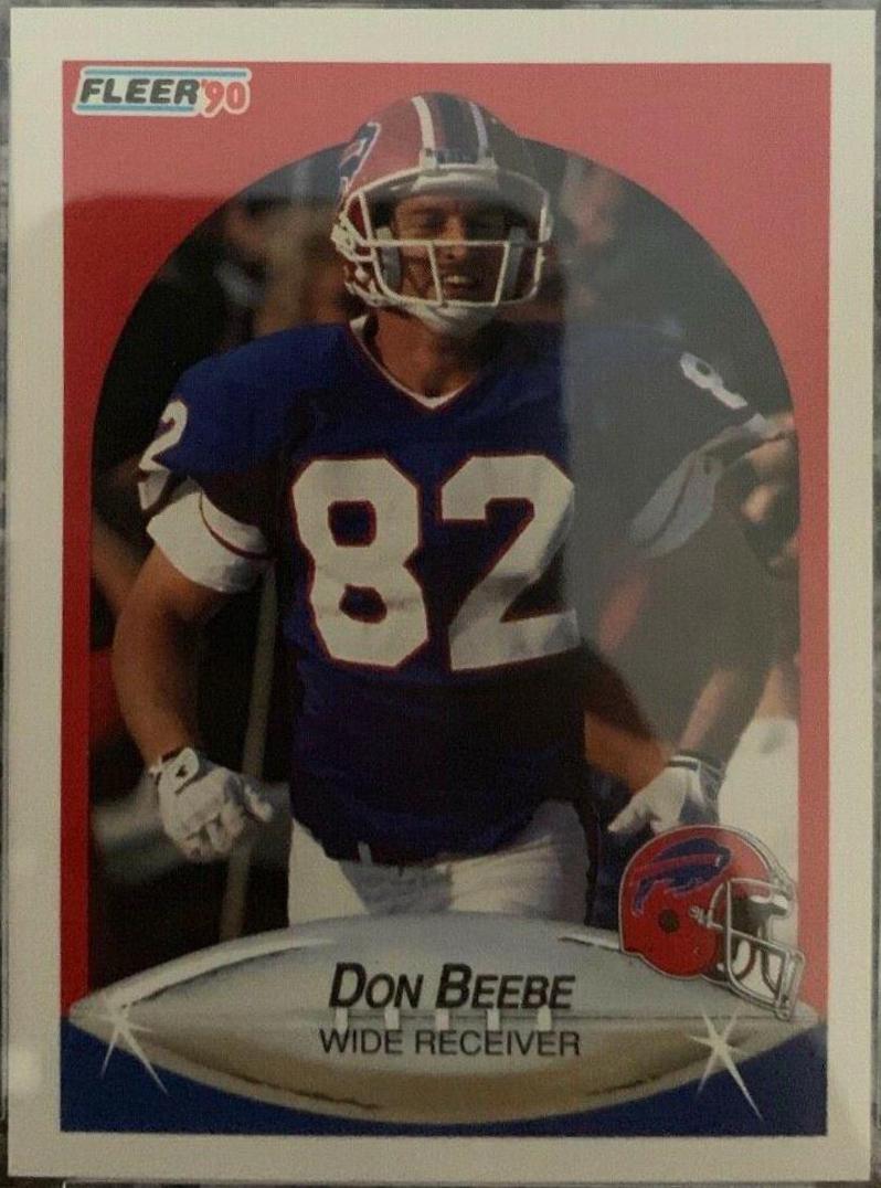 Don Beebe #110 Football Cards 1990 Fleer