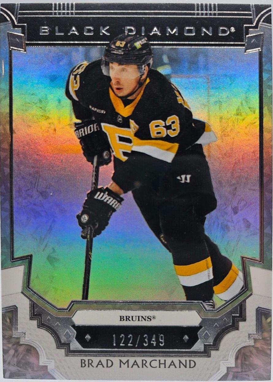Brad Marchand #BDB-BM 2023 Upper Deck Black Diamond Hockey