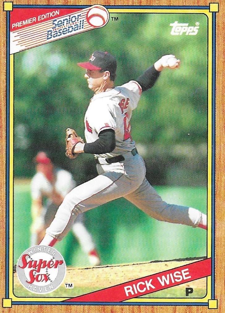 Rick Wise #41 Baseball Cards 1989 Topps Senior League