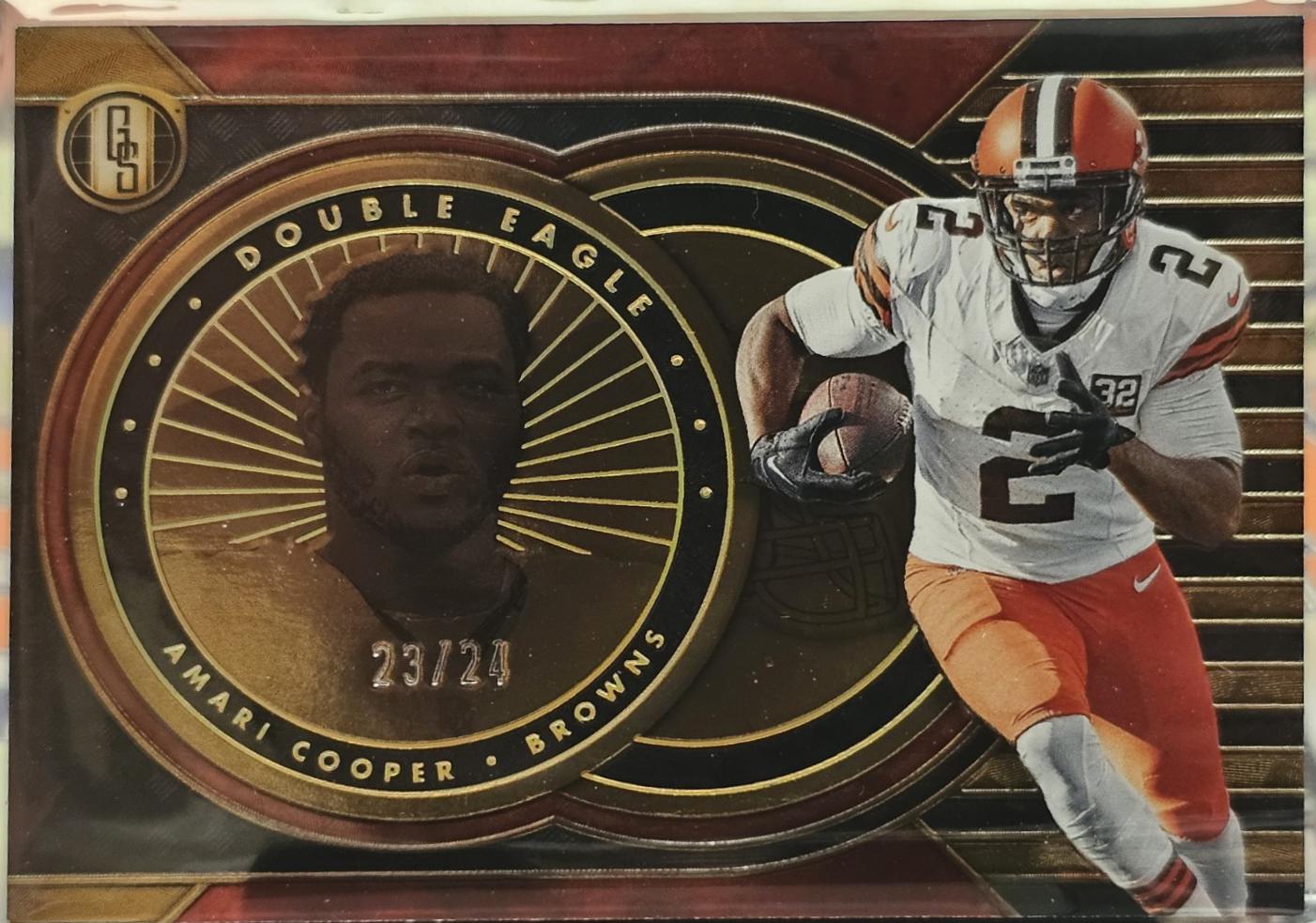 Amari Cooper #10 Football Cards 2024 Panini Gold Standard Double Eagle