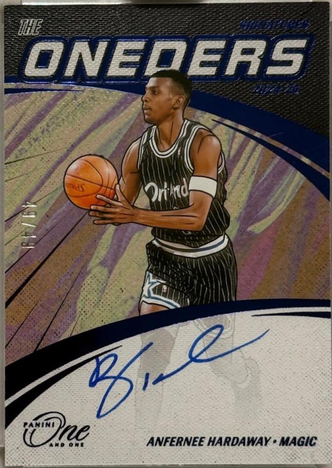 Anfernee Hardaway [Blue] #11 Prices | 2024 Panini One and One The 