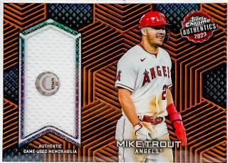 Mike Trout [Orange] #TCA-MT
