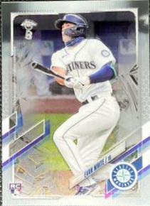 Evan White #61 Baseball Cards 2021 Topps Chrome Ben Baller