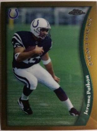 Jerome Pathon #17 Football Cards 1998 Topps Chrome