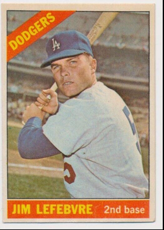 Jim Lefebvre #57 1966 Venezuela Topps Baseball