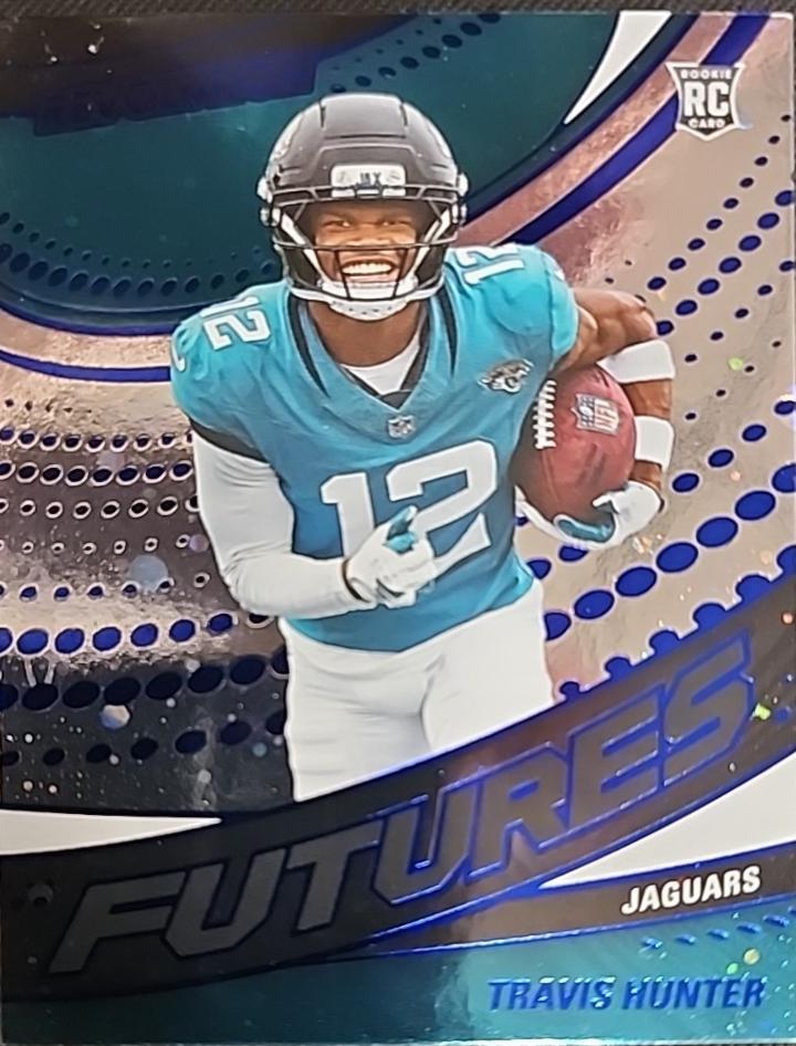 Travis Hunter [Blue Swirl] #20