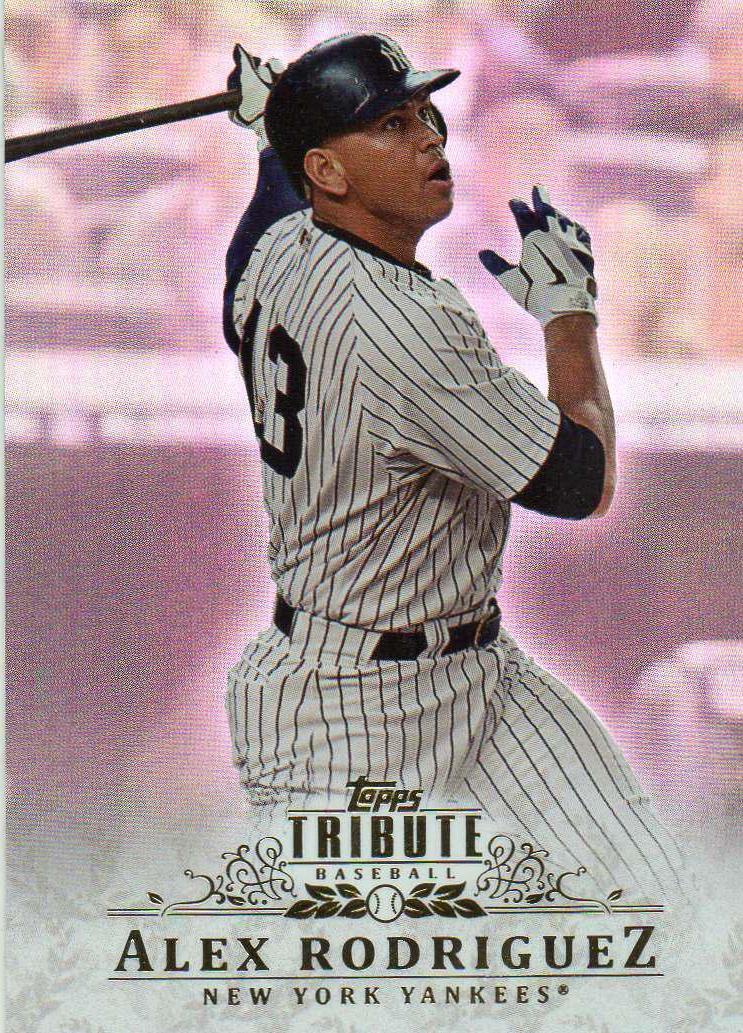 Alex Rodriguez #3 Baseball Cards 2013 Topps Tribute