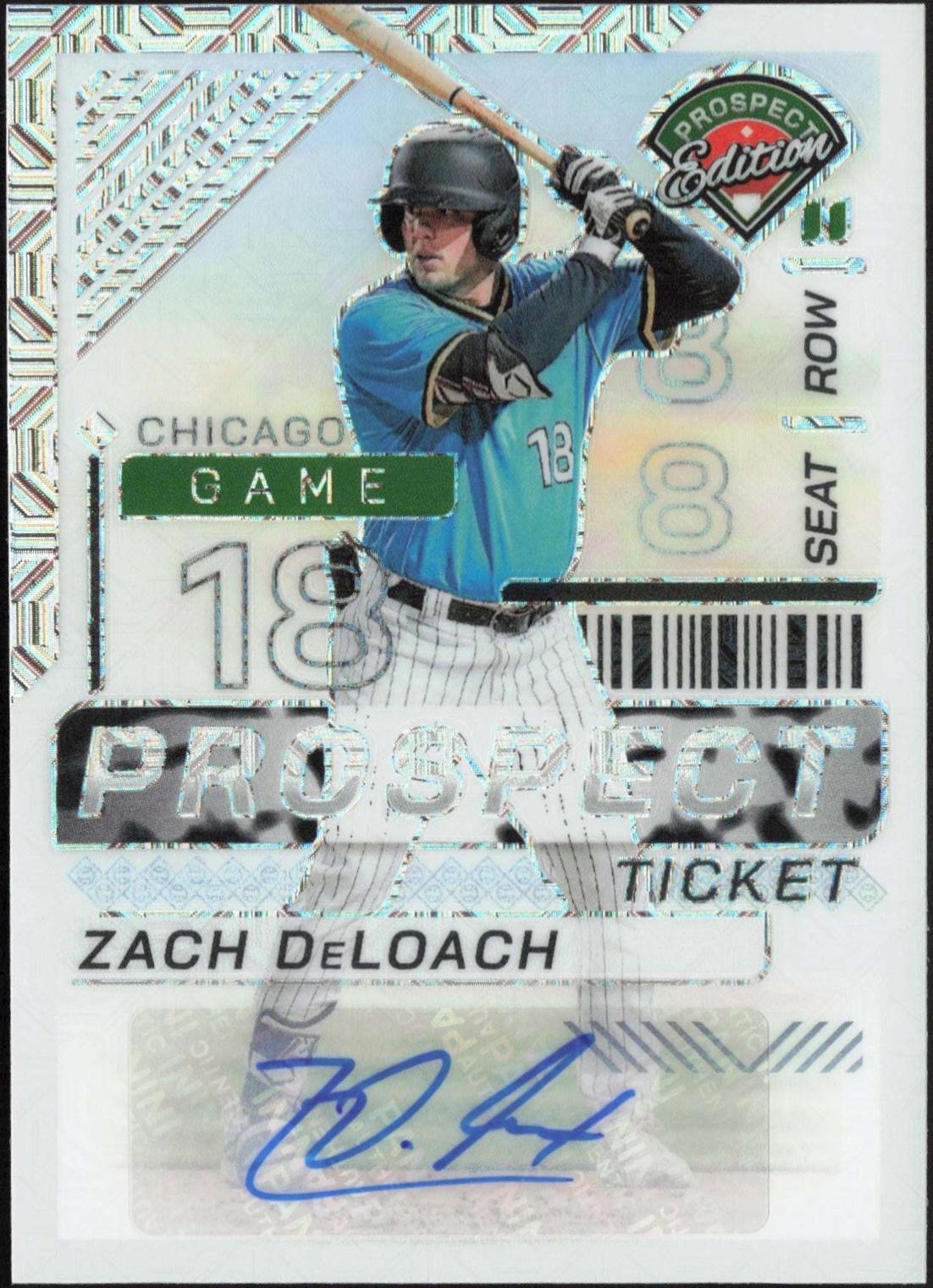 Zach DeLoach [Mojo Holo Ticket Signature] #171
