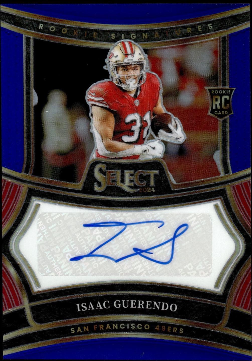 Isaac Guerendo [Blue] #RSP-IGO