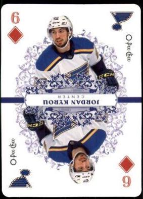 Jordan Kyrou #6 Hockey Cards 2022 O Pee Chee Playing Cards