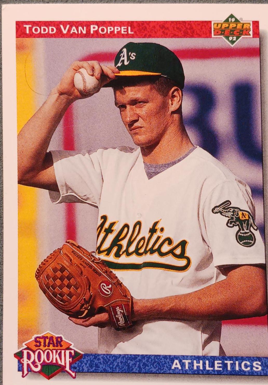 Todd Van Poppel #22 Baseball Cards 1992 Upper Deck