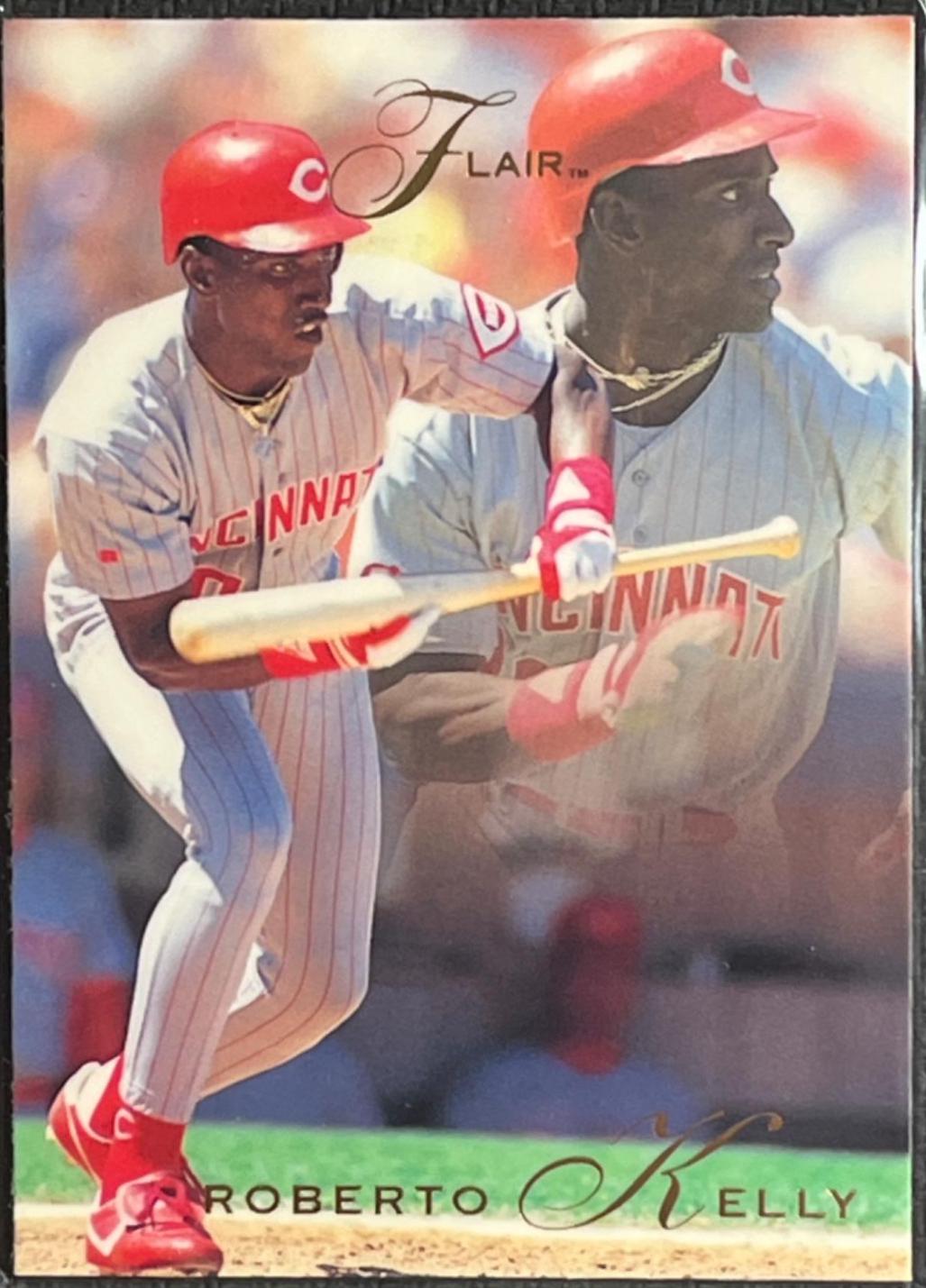Roberto Kelly #26 Baseball Cards 1993 Flair