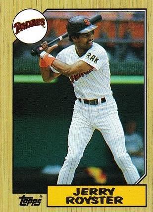 Jerry Royster #403 Baseball Cards 1987 Topps