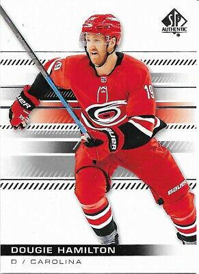 Dougie Hamilton #3 Hockey Cards 2019 SP Authentic