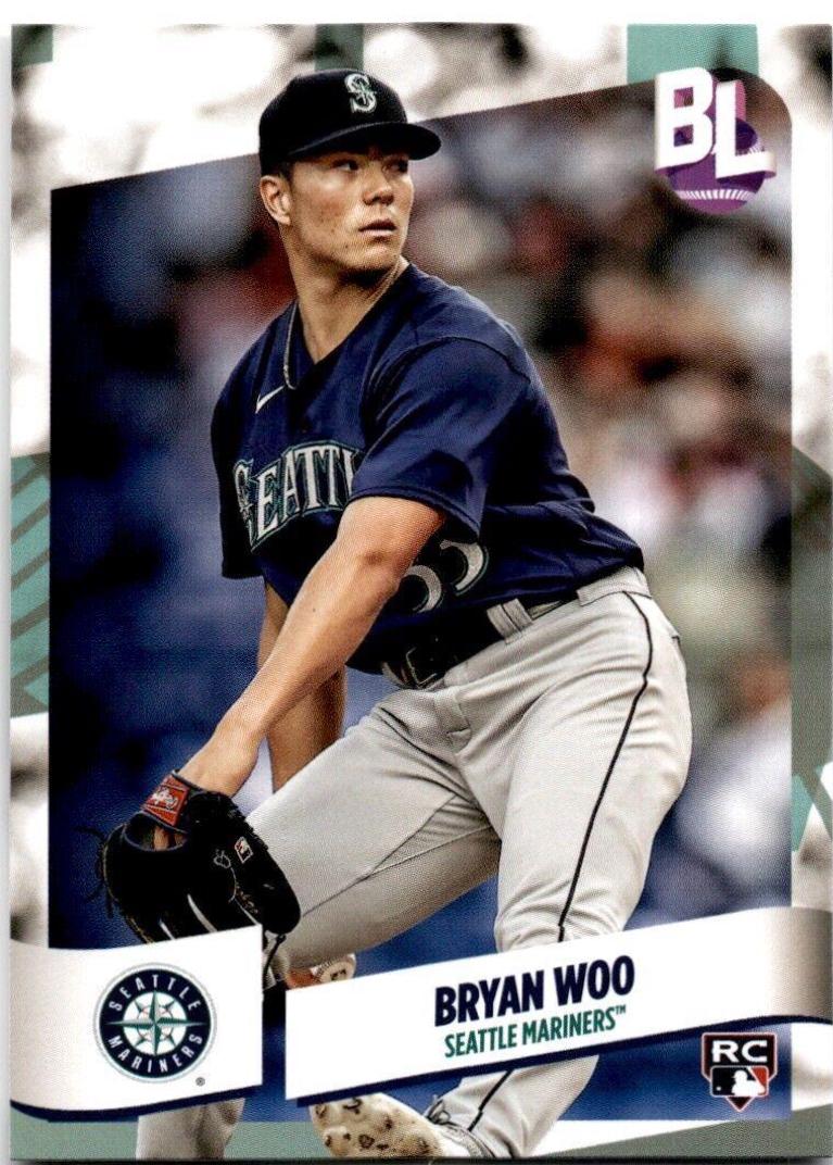 Bryan Woo #178 Baseball Cards 2024 Topps Big League Baseball