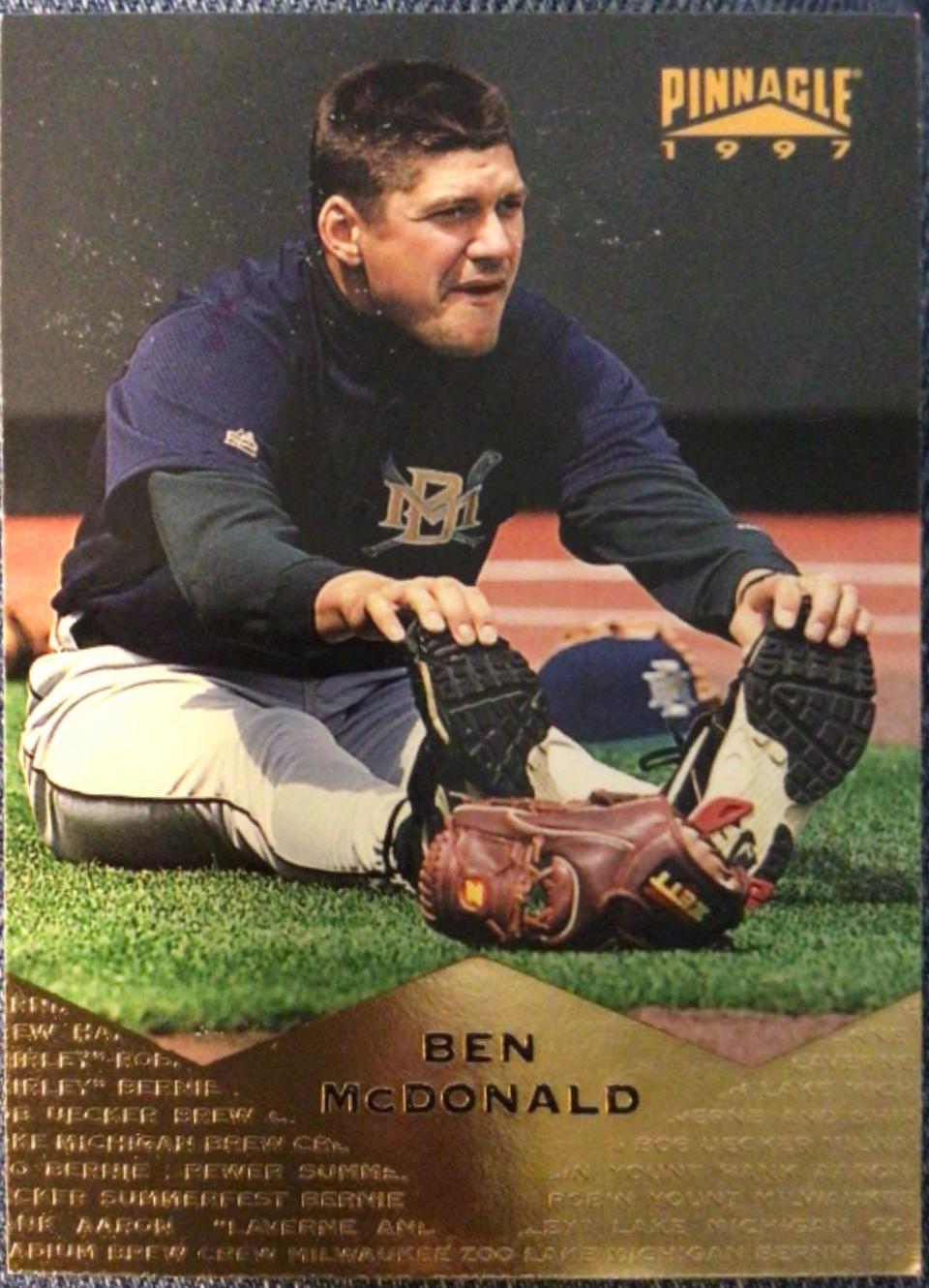 Ben McDonald #28 Baseball Cards 1997 Pinnacle